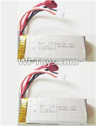 MJ109 Spare parts-22 Official 7.4v 1800mah Battery(2pcs),MingJi 109 109A 109B RC Quadcopter Drone Spare Parts MJ109 Replacement Accessories